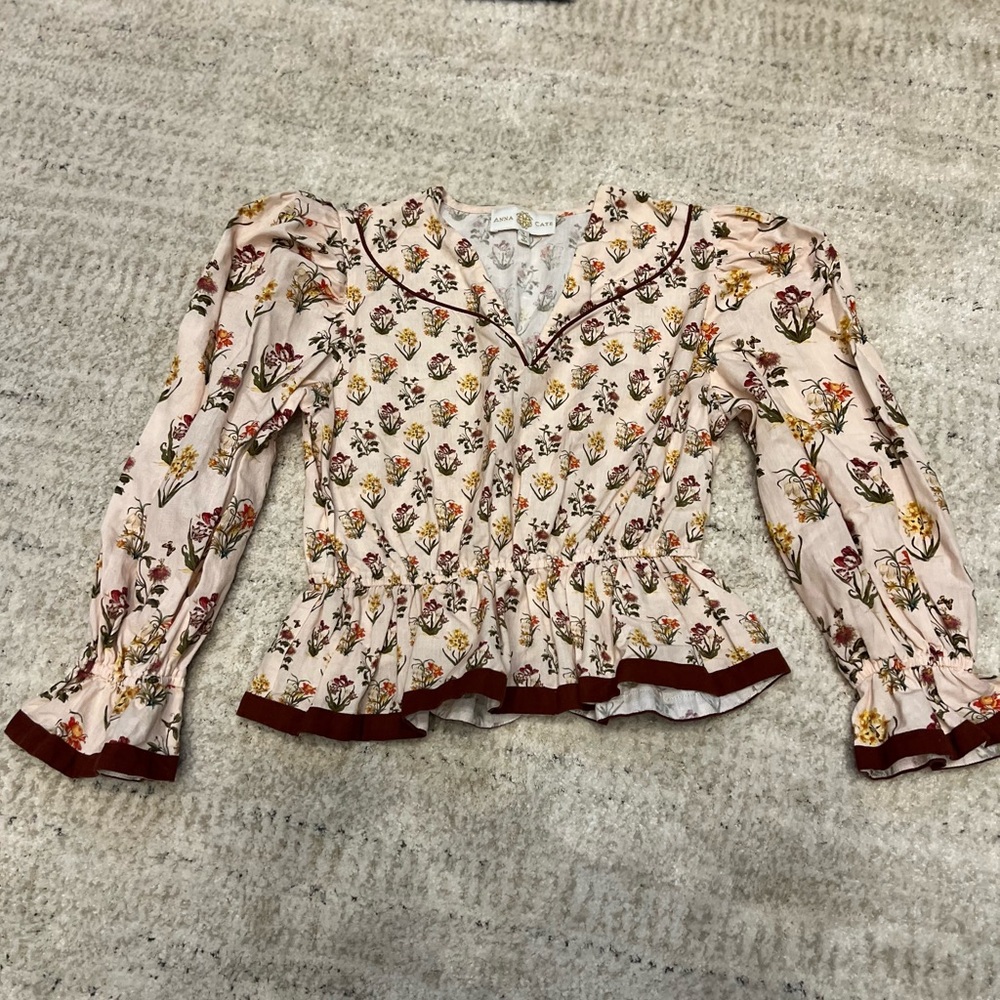 Anna Cate - Eloise Floral Blouse - Picture 9 of 9